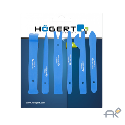 Набор съемников панелей салона (6шт). HOEGERT (HT8G391)